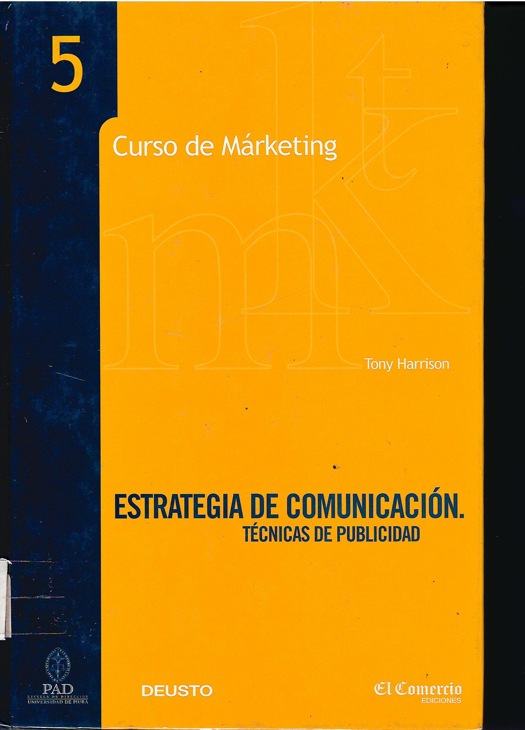ESTRATEGIA DE COMUNICACION, TECNICAS DE PUBLICIDAD