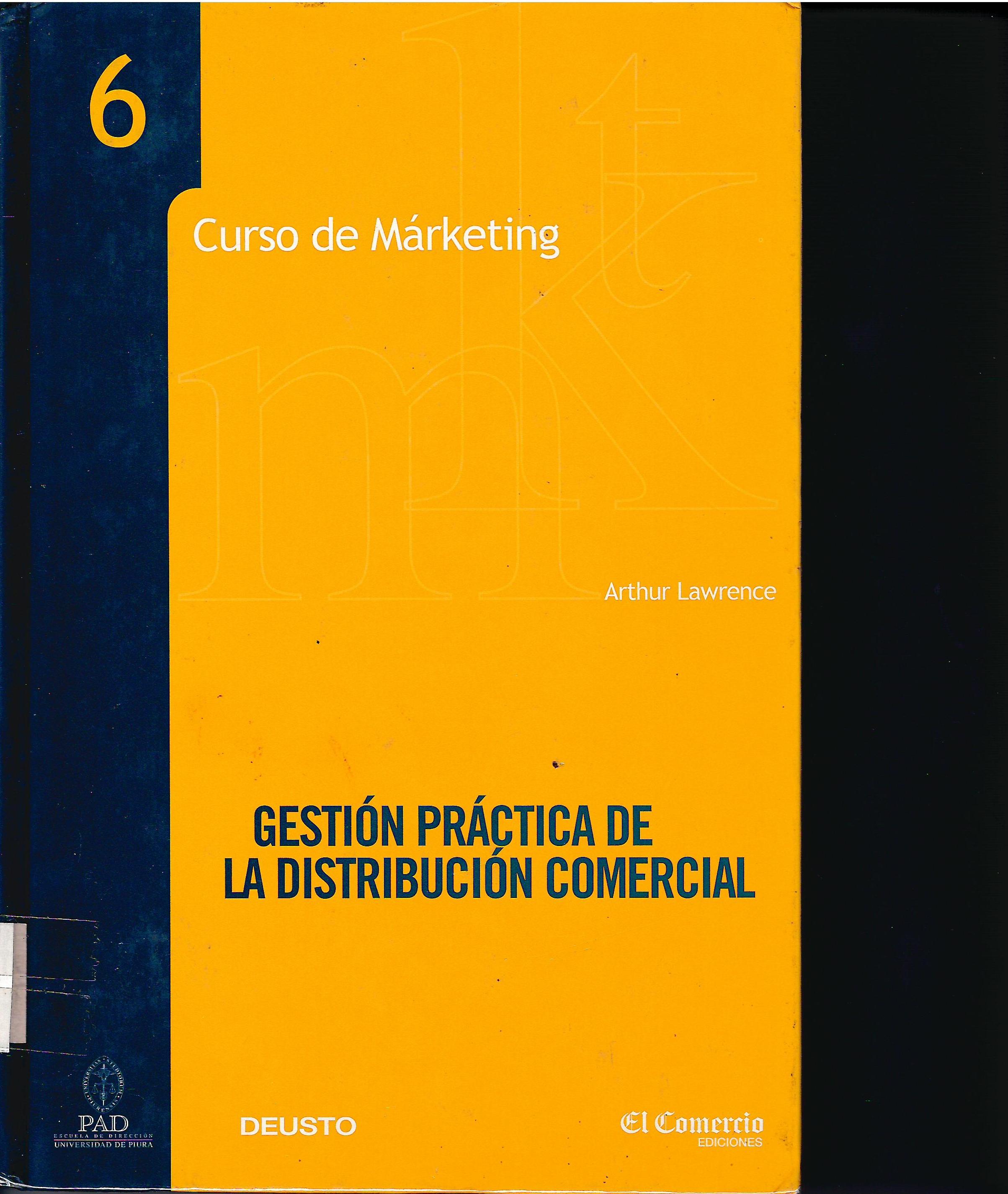 GESTION PRACTICA DE LA DISTRIBUCION COMERCIAL