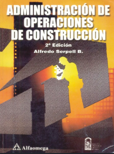 ADMINISTRACION DE OPERACIONES DE CONSTRUCCION