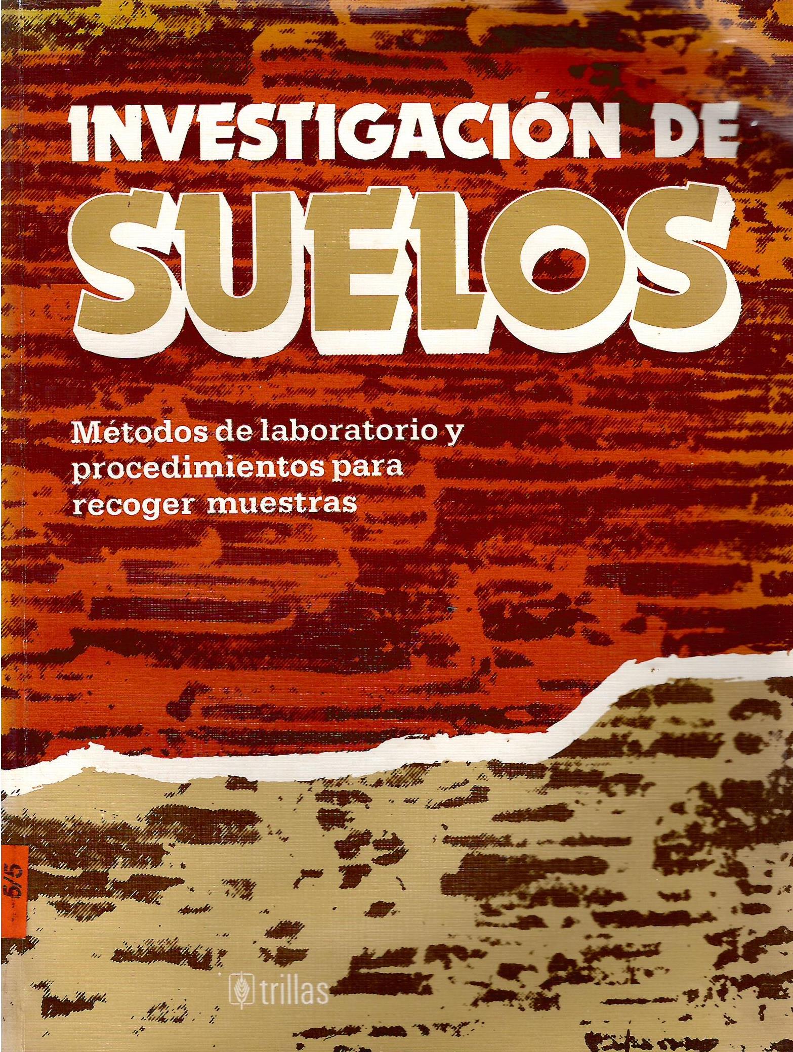 INVESTIGACION DE SUELOS