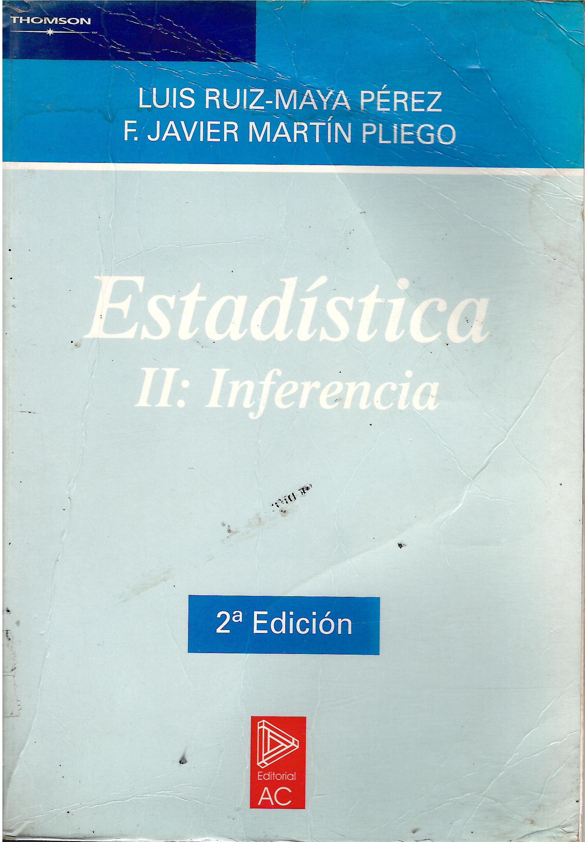 ESTADISTICA II: INFERENCIA