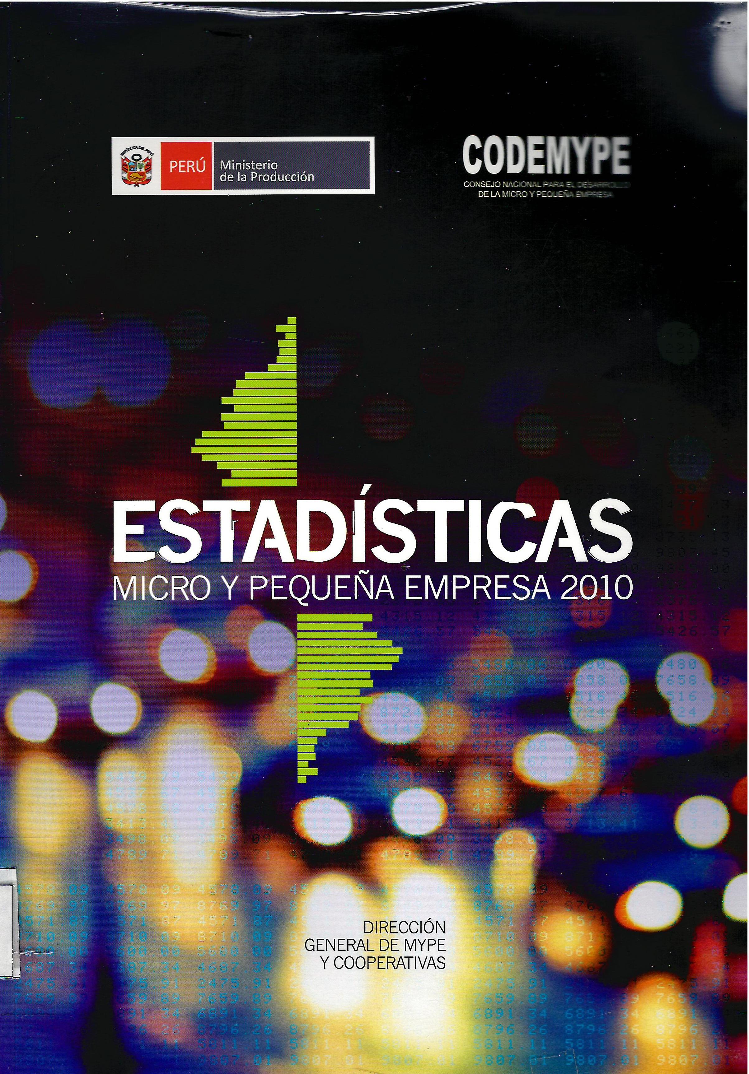 ESTADISTICAS MICRO Y PEQUEÑA EMPRESA 2010