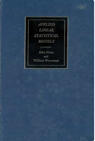 APPLIED LINEAR STATISTICAL MODELS
