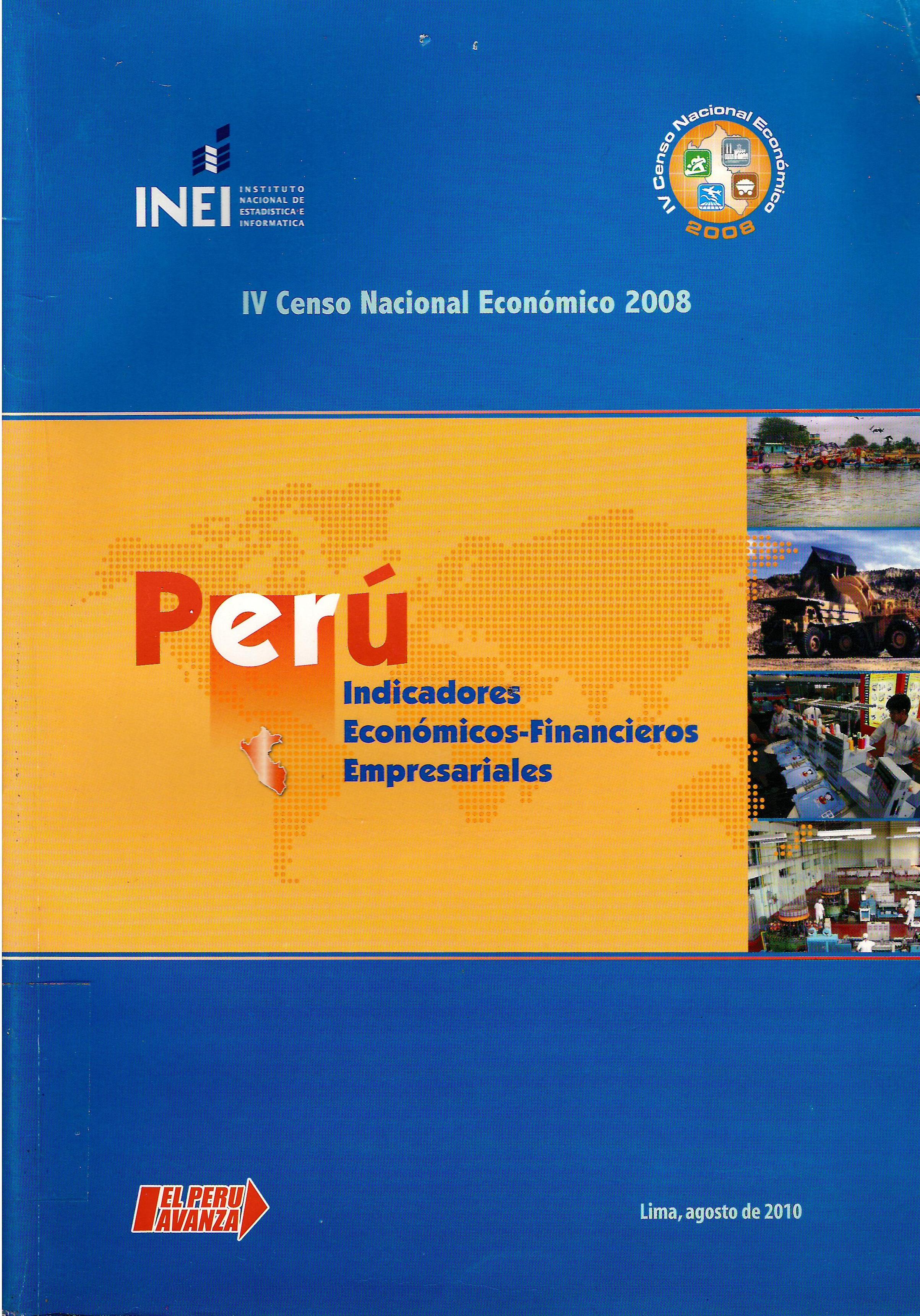 PERU INDICADORES ECONOMICOS  FINANCIEROS EMPRESARIALES