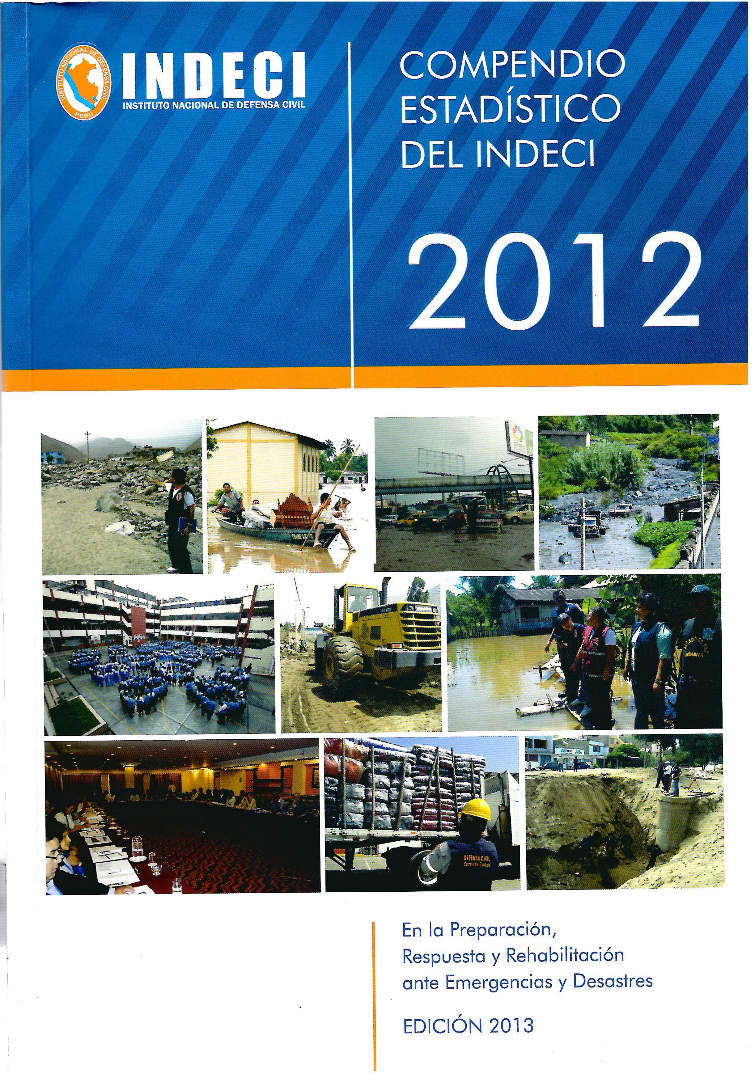 COMPENDIO ESTADISTICO DEL INDECI 2012