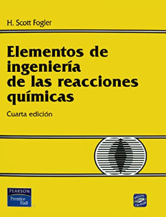 ELEMENTOS DE INGENIERIA DE LAS REACCIONES QUIMICAS