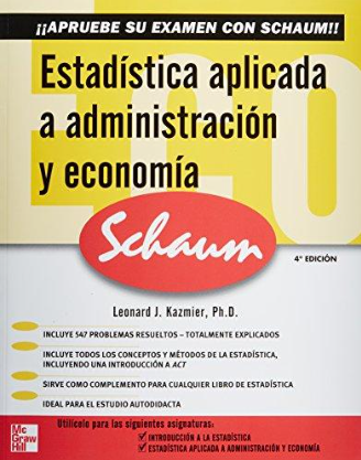ESTADISTICA APLICADA A ADMINISTRACION Y ECONOMIA