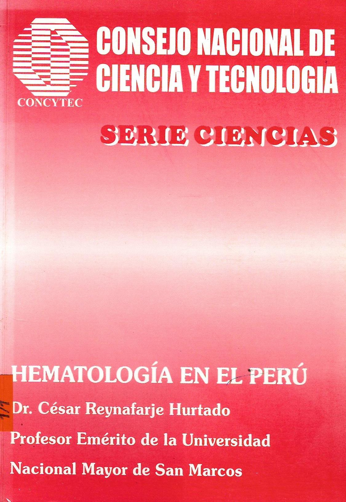 HEMATOLOGIA EN EL PERU