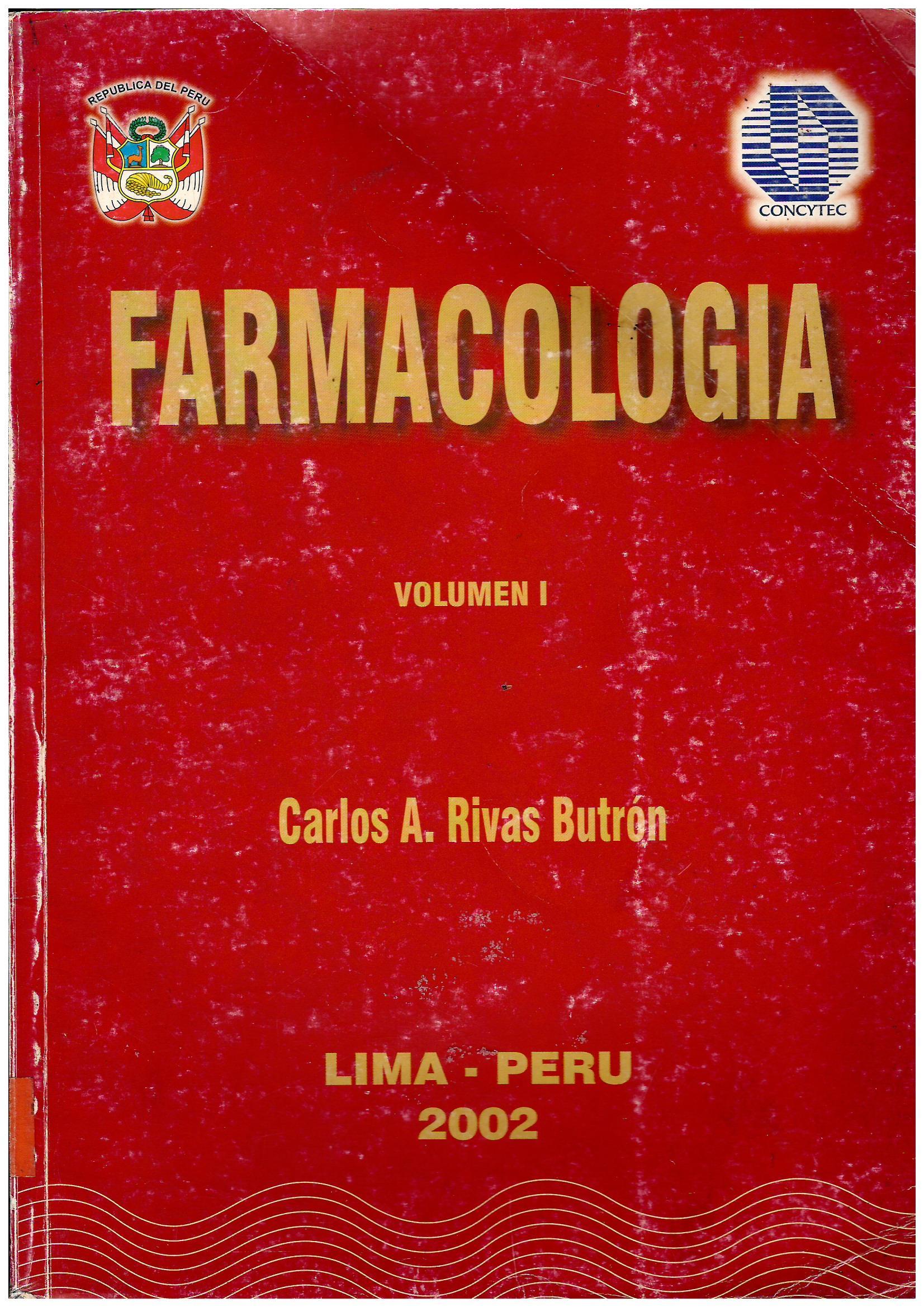 FARMACOLOGIA VOL. I