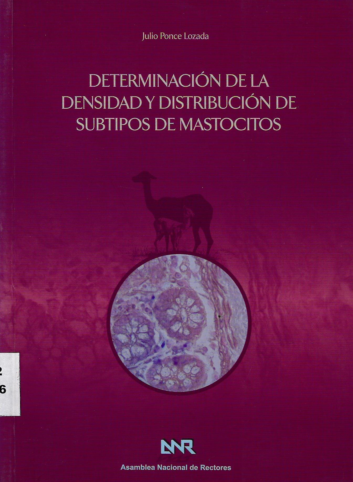 DETERMINACION DE LA DENSIDAD Y DISTRIBUCION DE SUBTIPOS DE MASTOCITOS