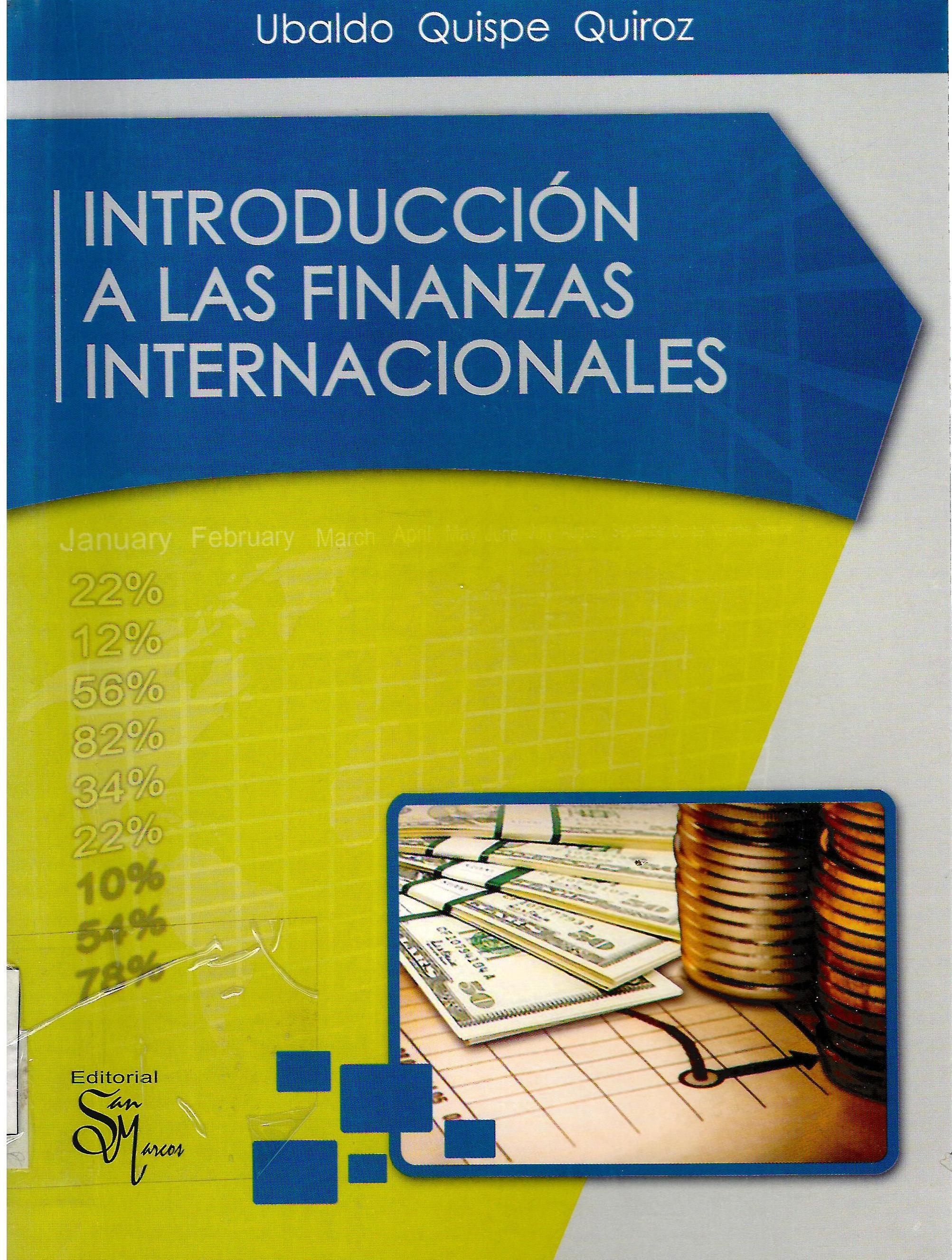 INTRODUCCION A LAS FINANZAS INTERNACIONALES