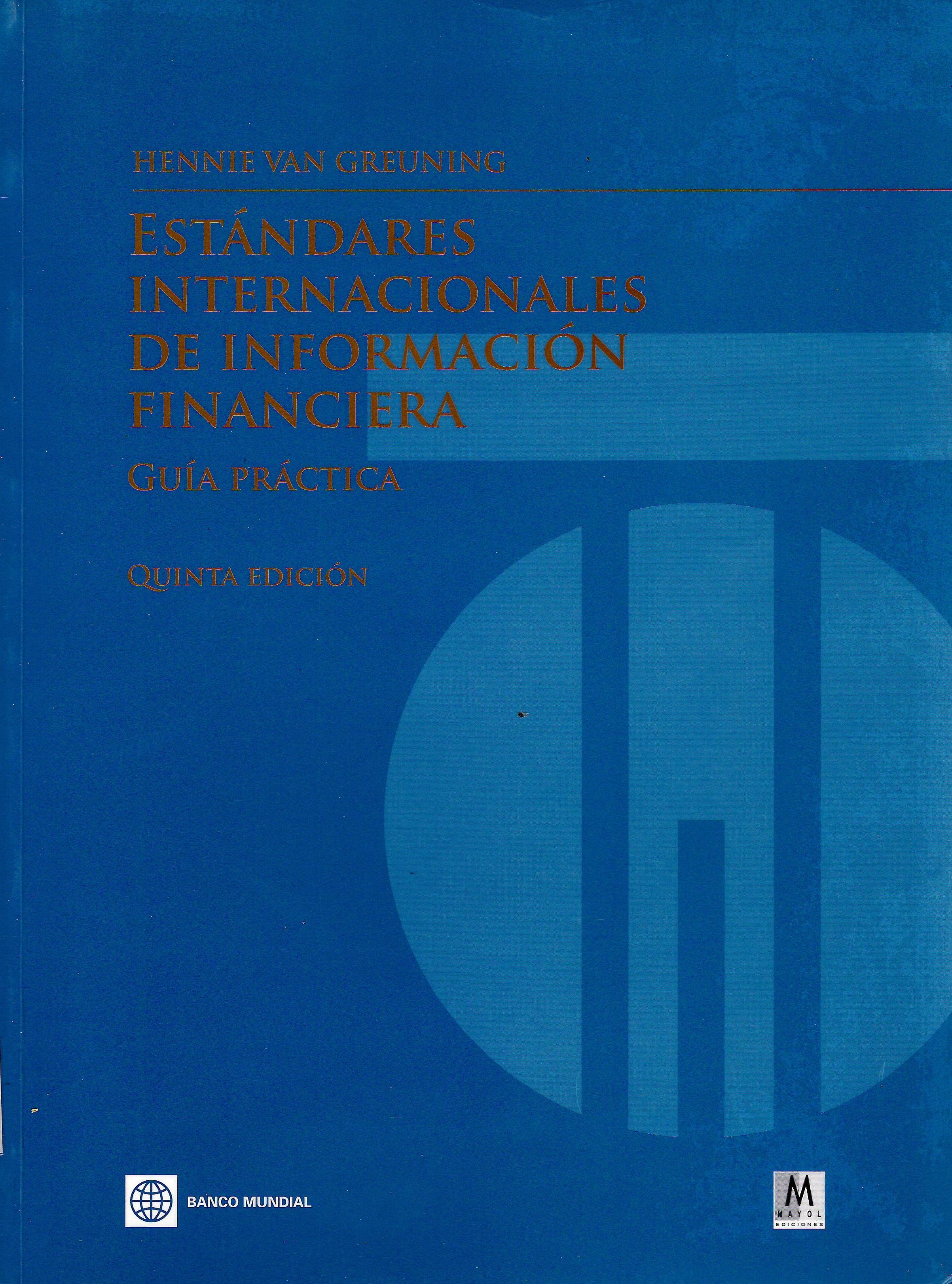 ESTANDARES INTERNACIONALES DE INFORMACION FINANCIERA