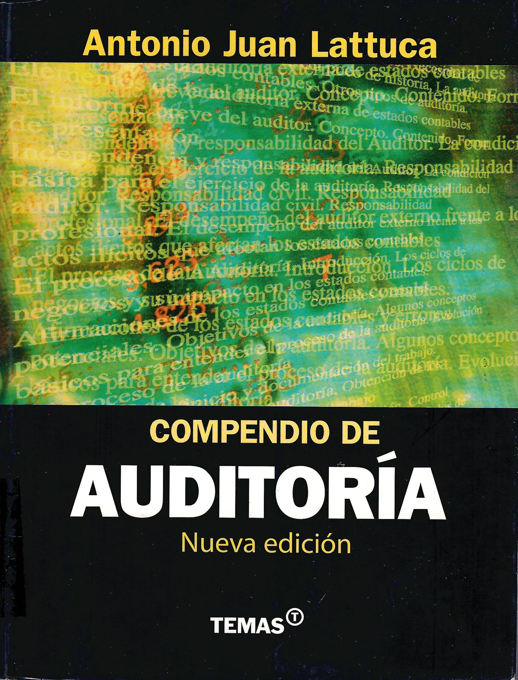 COMPENDIO DE AUDITORIA. NUEVA EDICION