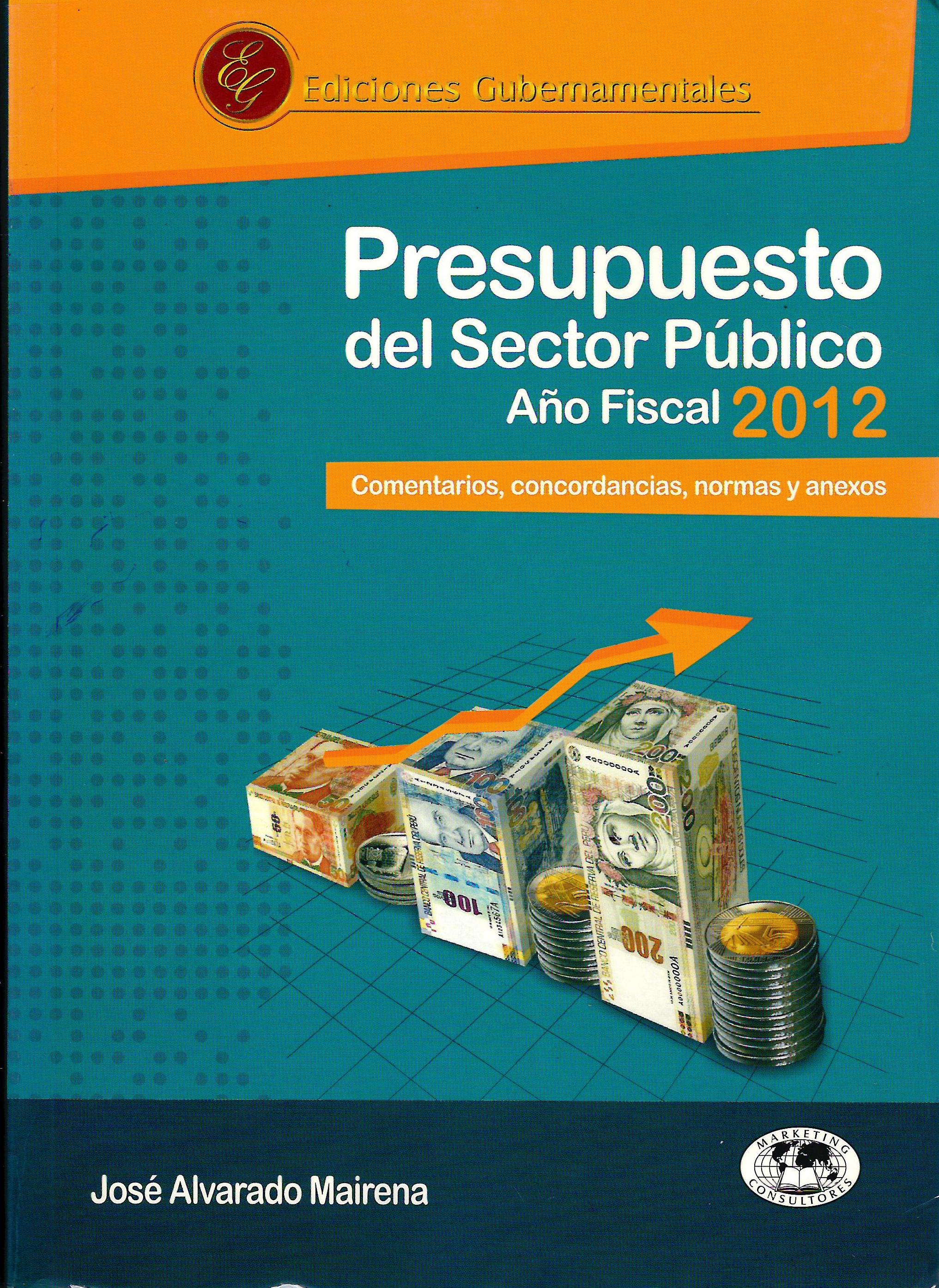 PRESUPUESTO DEL SECTOR PUBLICO AÑO FISCAL 2012