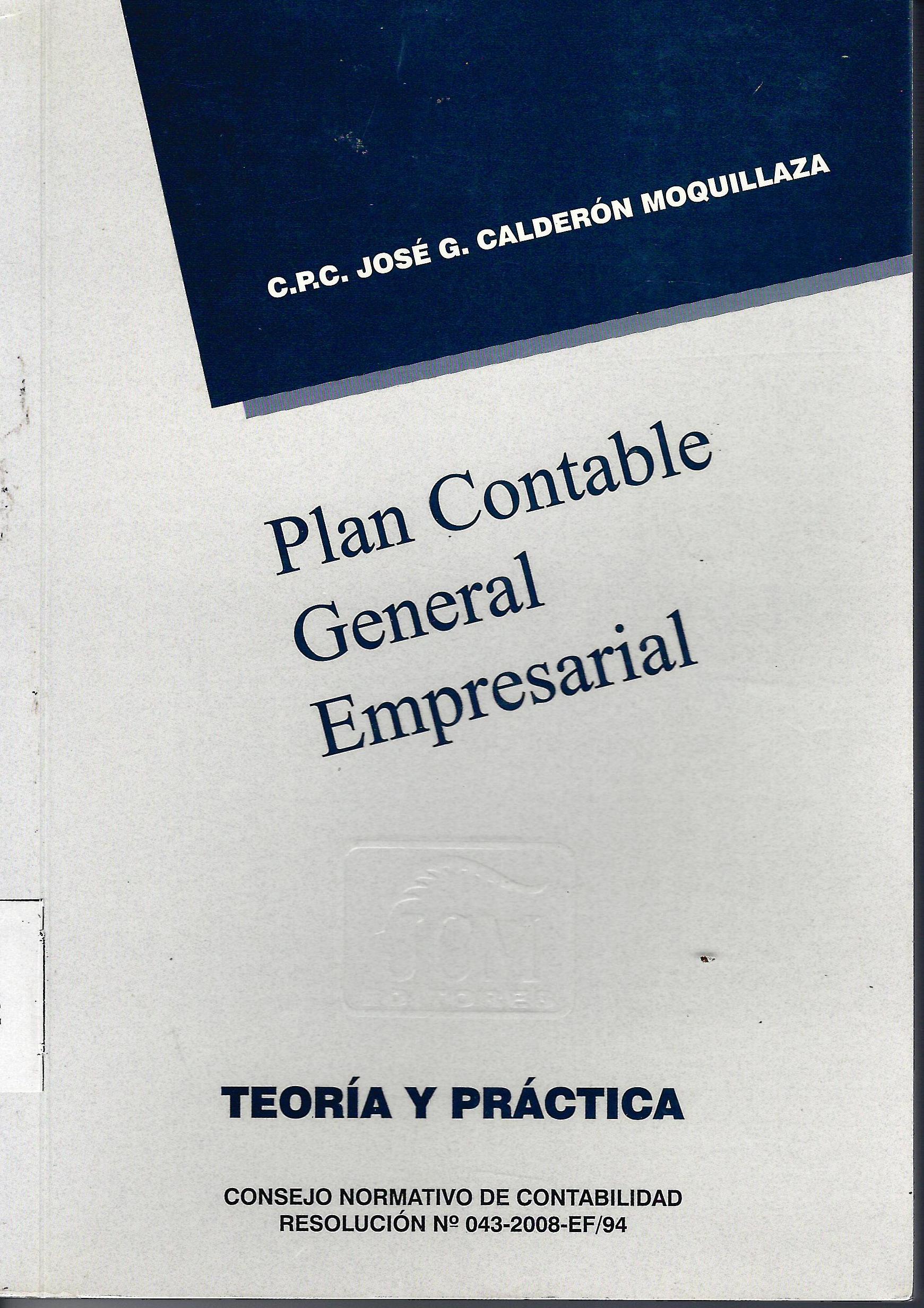 PLAN CONTABLE GENERAL EMPRESARIAL