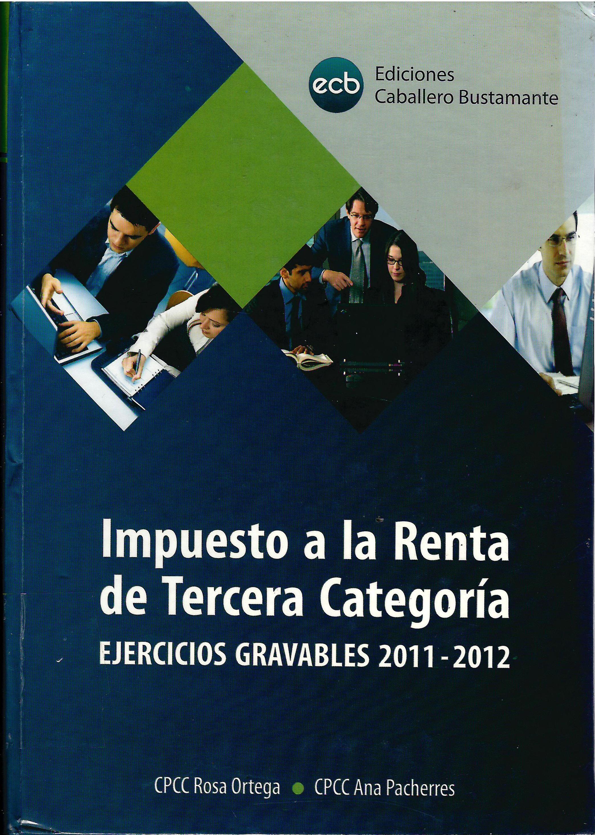 IMPUESTO A LA RENTA DE TERCERA CATEGORIA