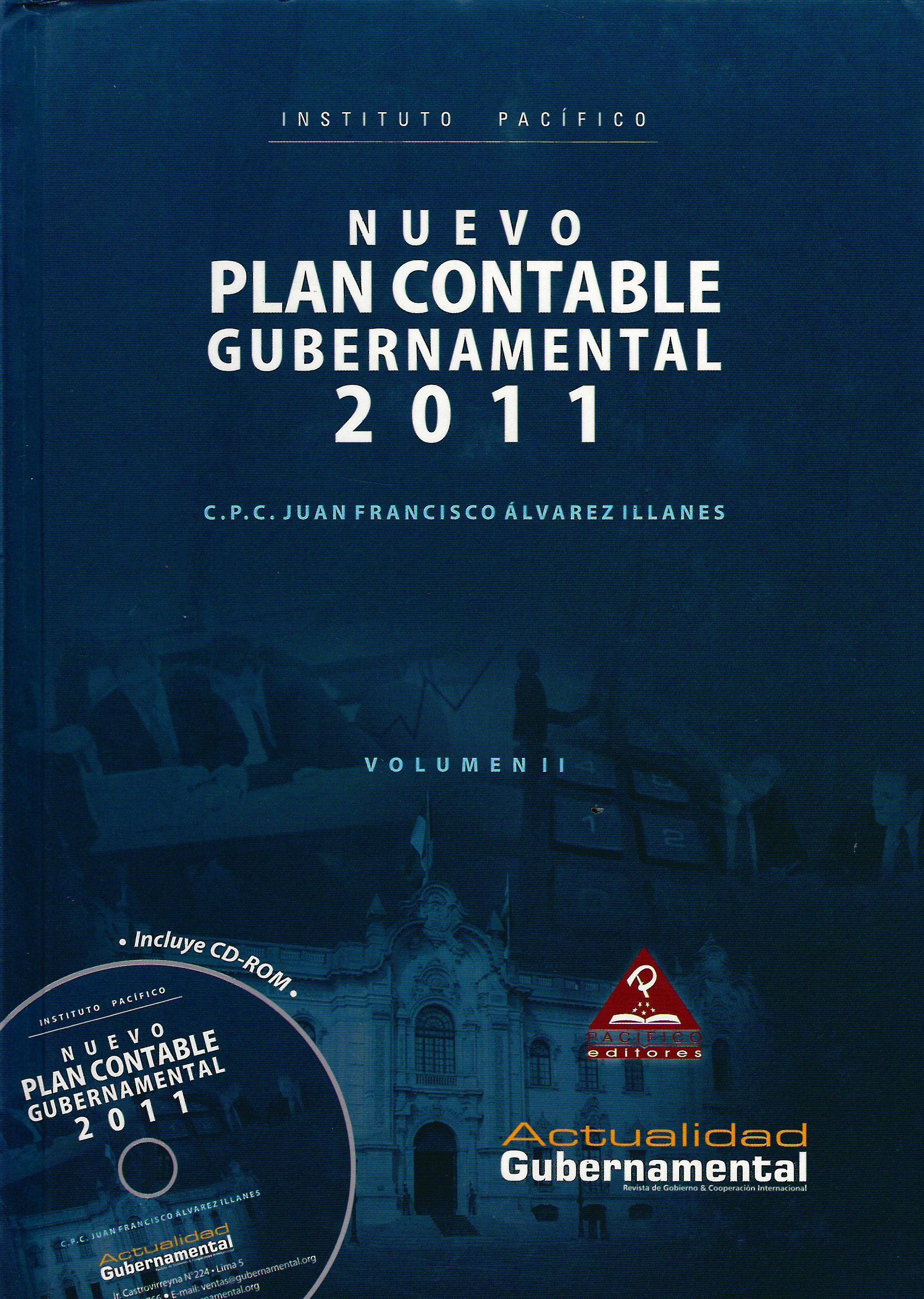 NUEVO PLAN CONTABLE GUBERNAMENTAL 2011. VOLUMEN II