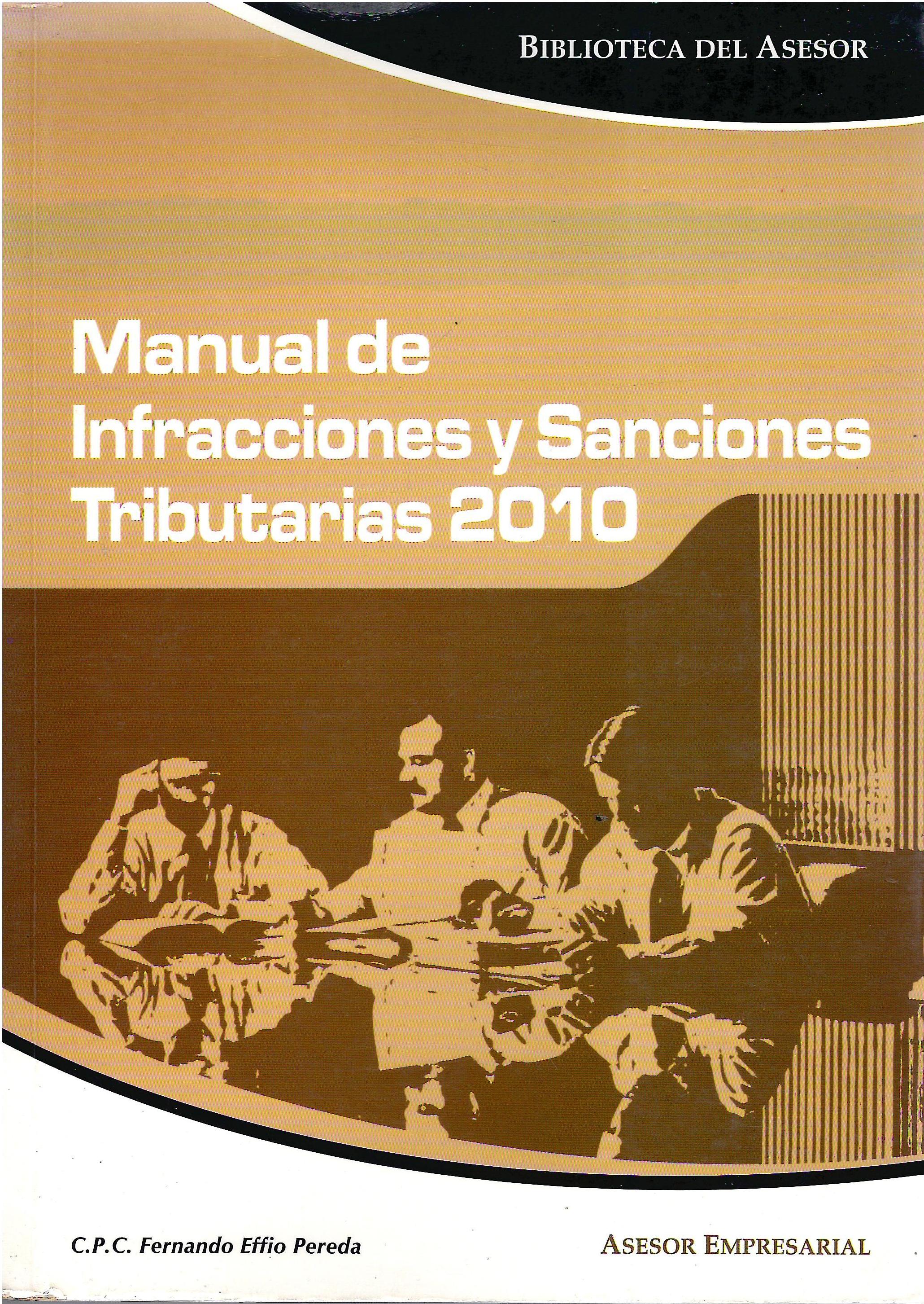 MANUAL DE INFRACCIONES Y SANCIONES TRIBUTARIAS 2010