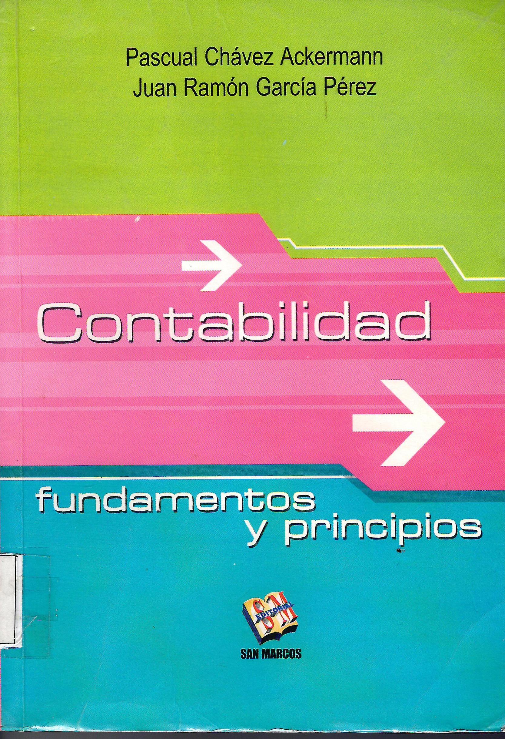 CONTABILIDAD FUNDAMENTOS Y PRINCIPIOS