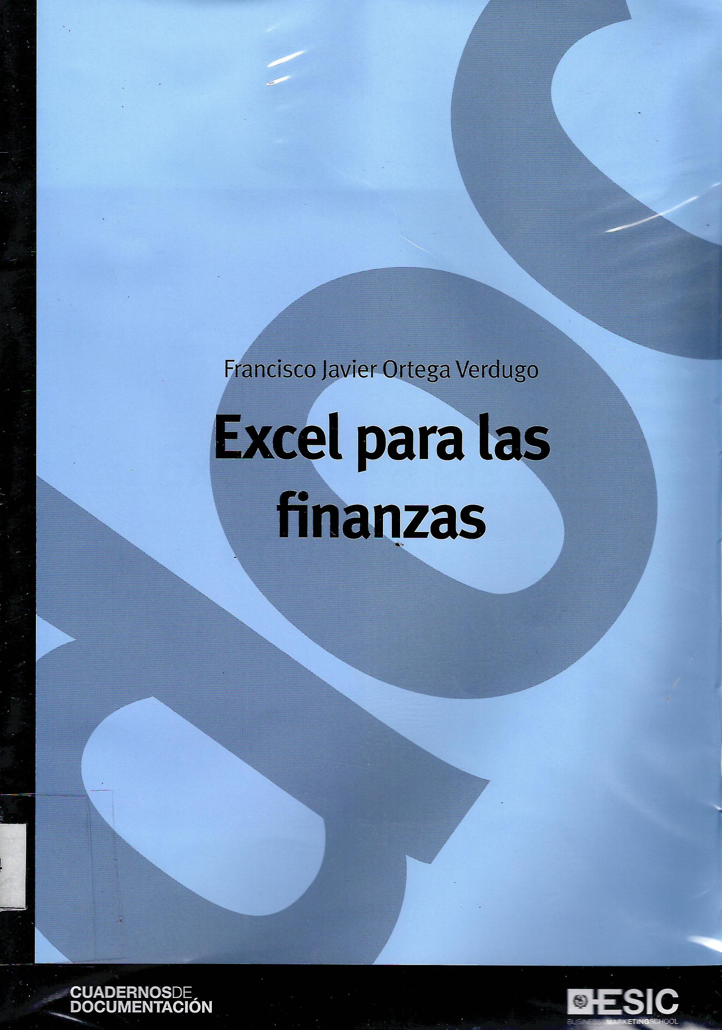 EXCEL PARA LAS FINANZAS