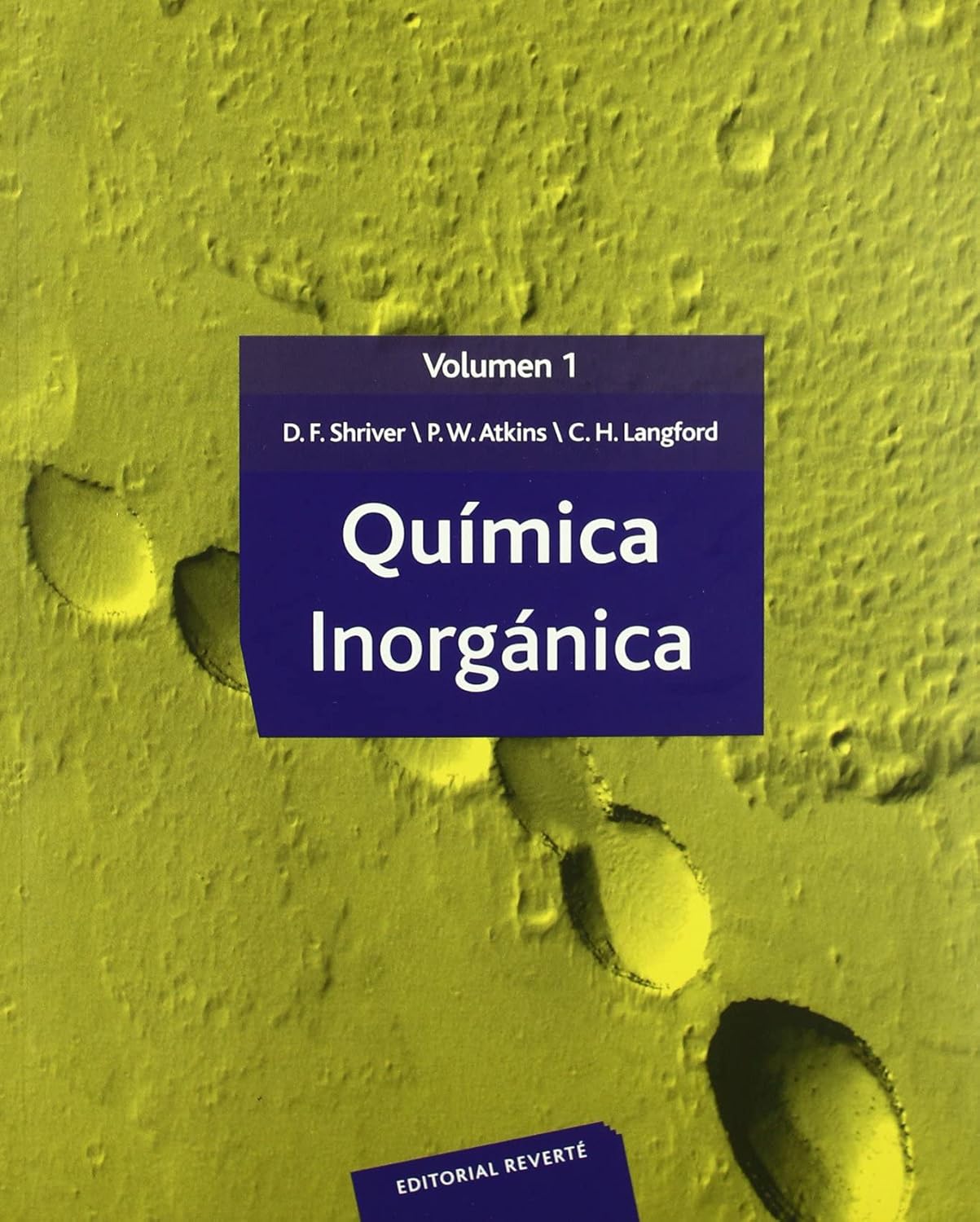 QUIMICA INORGANICA VOLUMEN 1