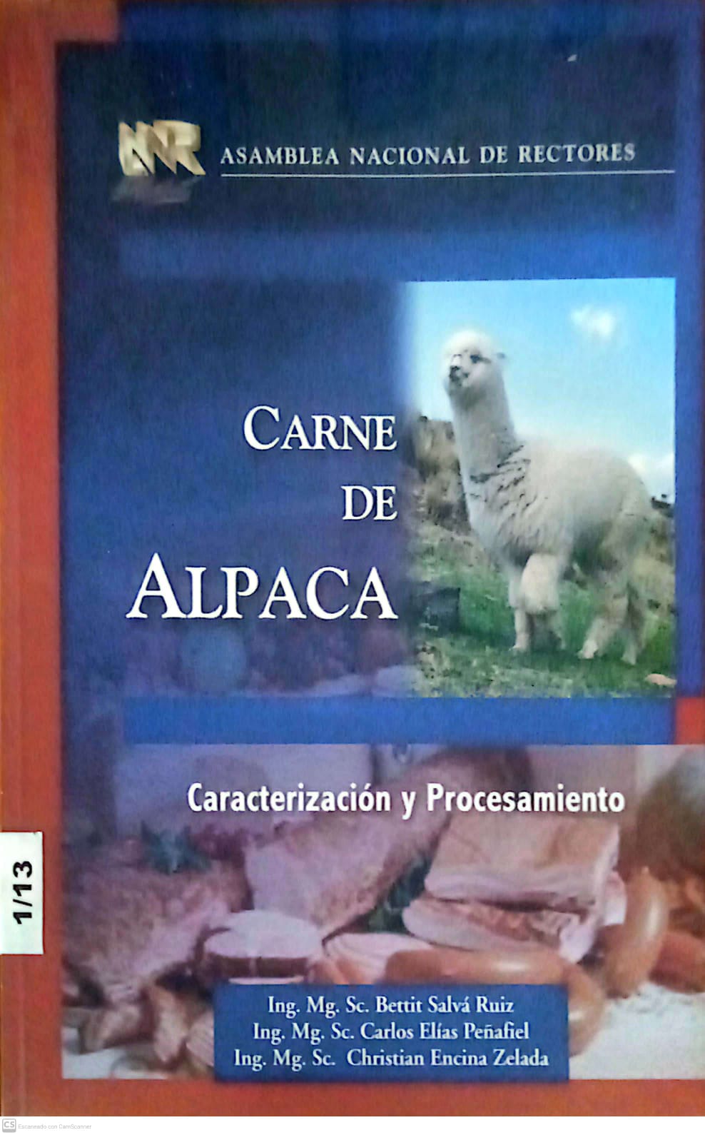 CARNE DE ALPACA, CARACTERISTICAS Y PROCESAMIENTO