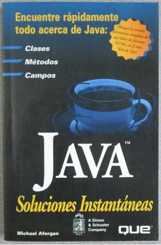 JAVA: SOLUCIONES INSTANTANEAS