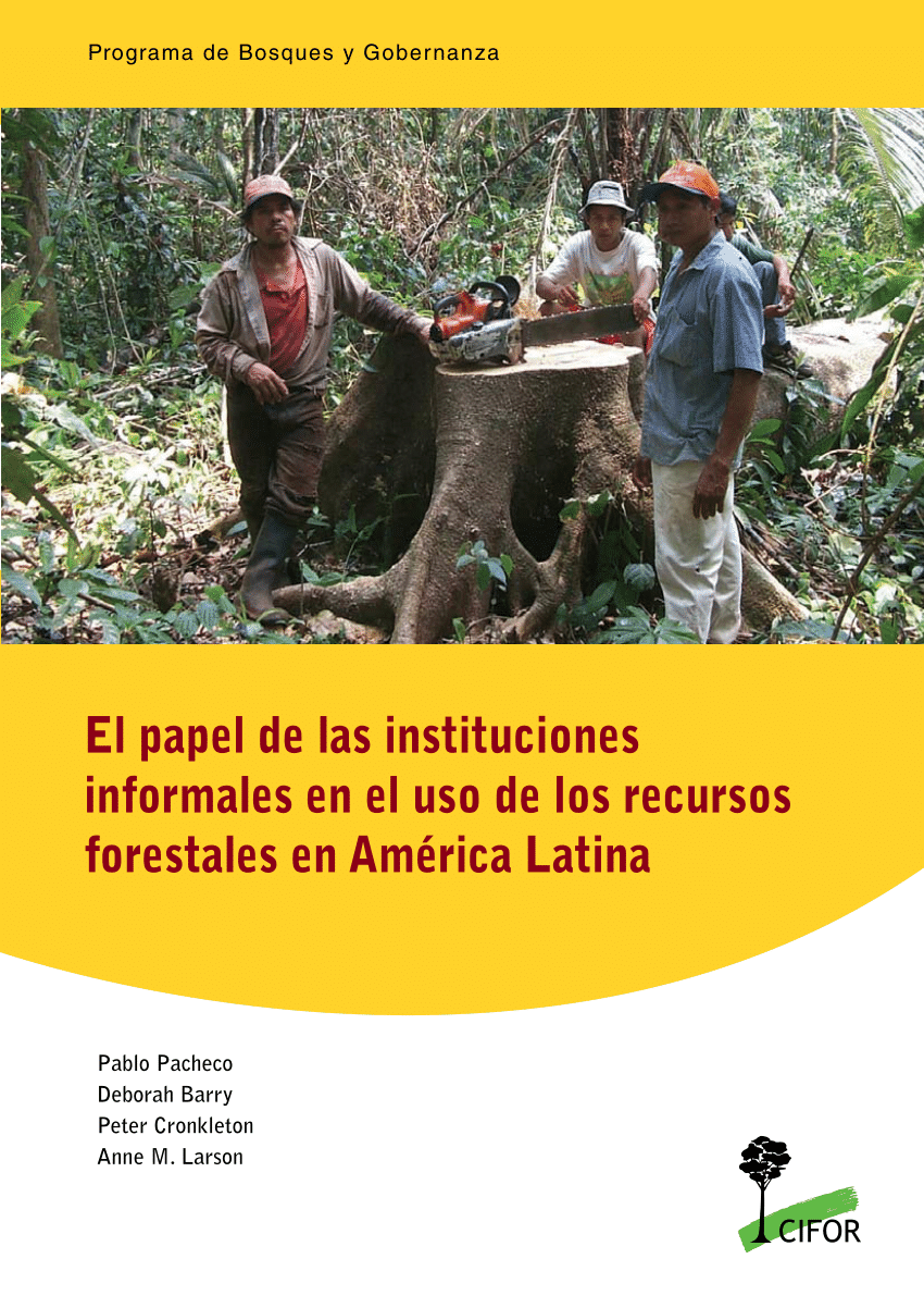 EL PAPEL DE LAS INSTITUCIONES INFORMALES EN EL USO DE LOS RECURSOS FORESTALES EN AMERICA LATINA