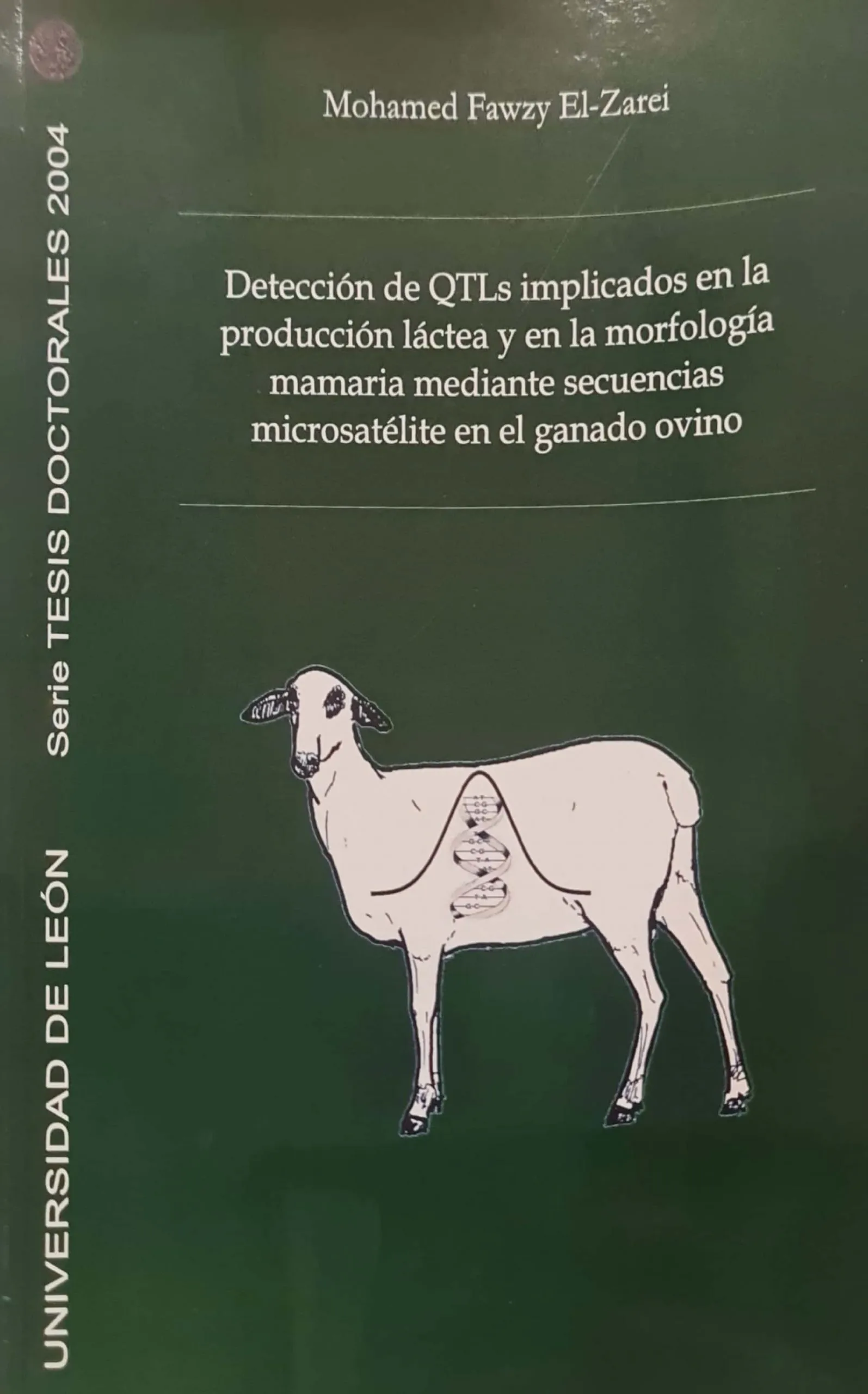 DETECCION DE QTLS IMPLICADOS EN LA PRODUCCION LACTEA Y EN LA MORFOLOGOA MAMARIA MEDIANTE SECUENCIAS MICROSATELITE EN EL GANADO OVINO