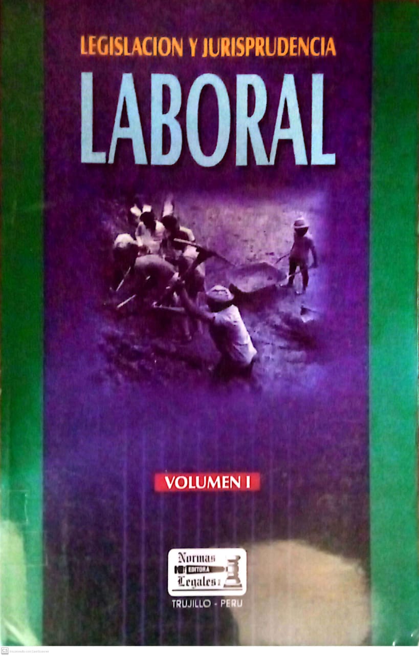LEGISLACION Y JURISPRUDENCIA LABORAL (VOL. I)