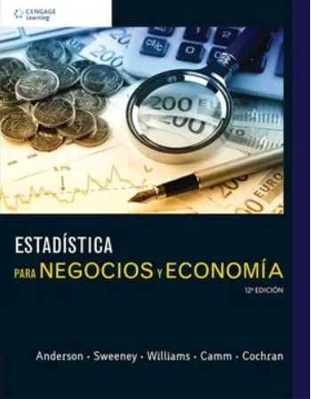 ESTADISTICA PARA NEGOCIOS Y ECONOMIA
