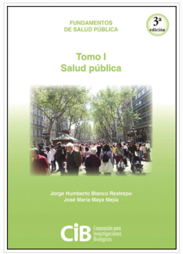 FUNDAMENTOS DE SALUD PUBLICA SALUD PUBLICA TOMO I