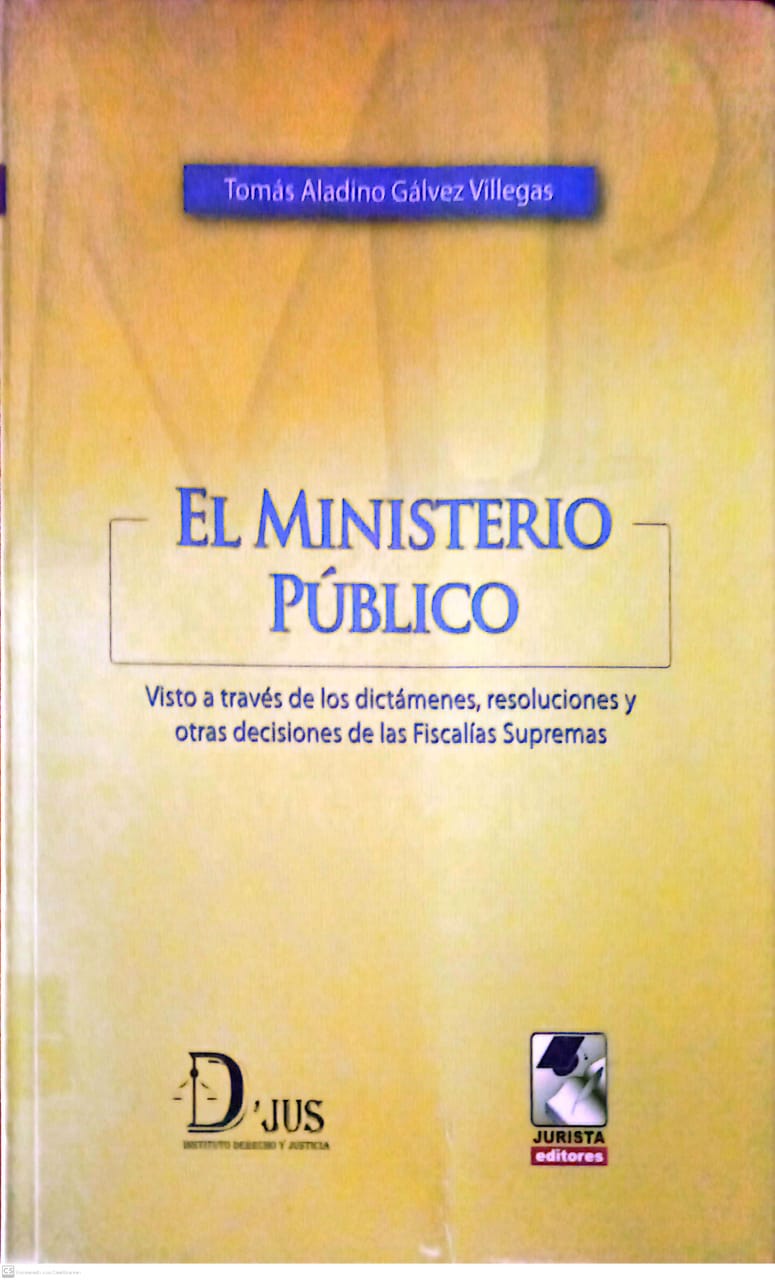 EL MINISTERIO PUBLICO