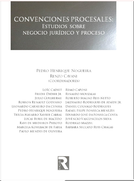 CONVENCIONES PROCESALES. ESTUDIOS SOBRE NEGOCIO JURIDICO Y PROCESO. VOL. 1