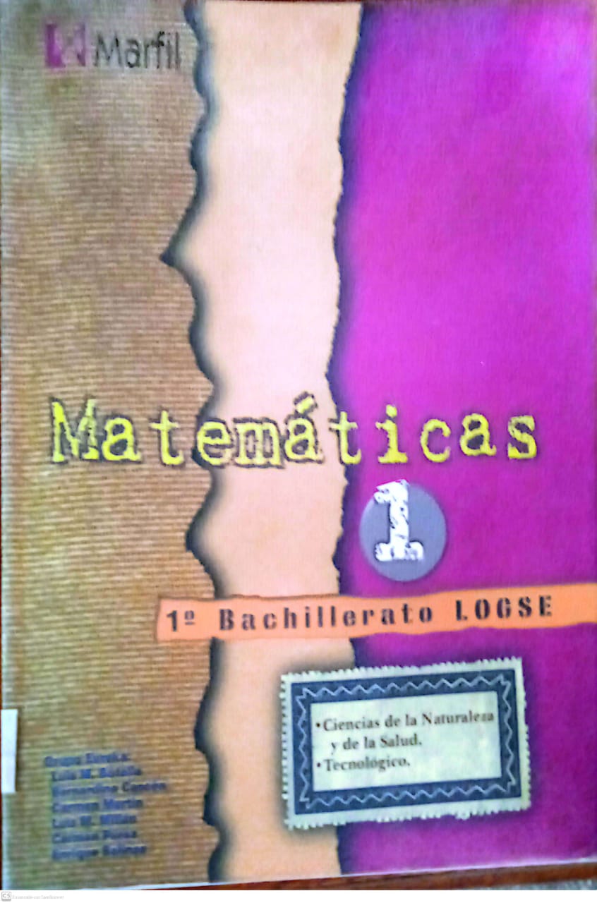 MATEMATICAS 1° - CIENCIAS DE LA NATURALEZA Y LA SALUD - TECNOLOGICO