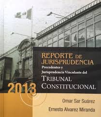 REPORTE DE JURISPRUDENCIA PRECEDENTES Y JURISPRUDENCIA VINCULANTE DEL TRIBUNAL CONSTITUCIONAL