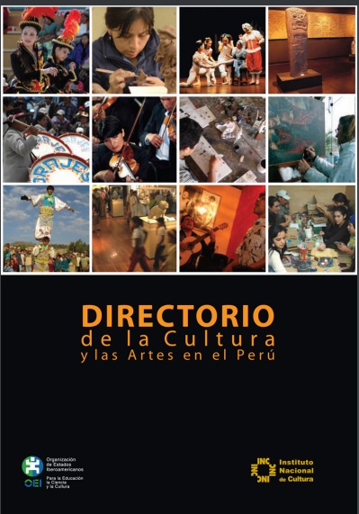 DIRECTORIO DE LA CULTURA Y LAS ARTES EN EL PERU