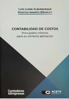 CONTABILIDAD DE COSTOS PRINCIPALES CRITERIOS PARA SU CORRECTA APLICACIÓN