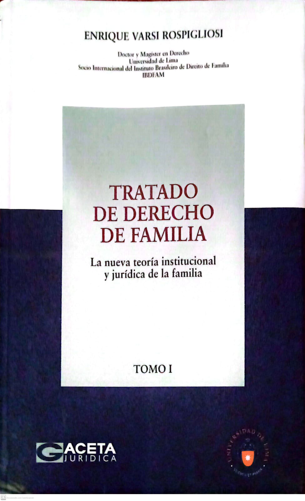TRATADO DE DERECHO DE FAMILIA TOMO I