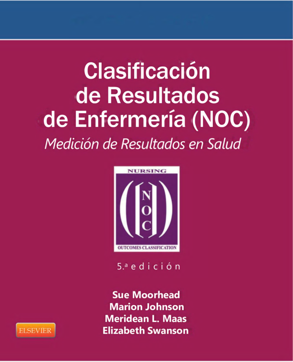 CLASIFICACION DE RESULTADOS DE ENFERMERIA (NOC)