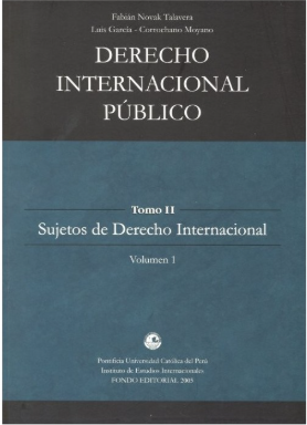 DERECHO INTERNACIONAL PUBLICO. TOMO II (VOLUMEN 1)