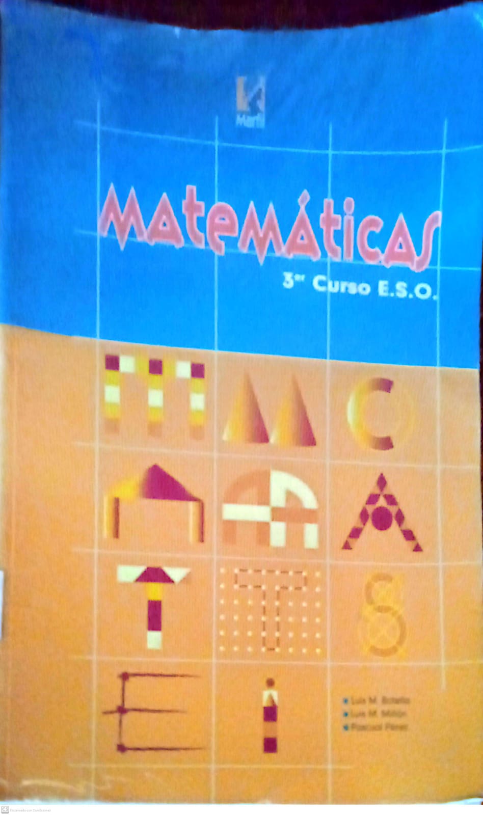 MATEMATICAS 3 CURSO E.S.O.