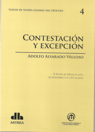 CONTESTACION Y EXCEPCION