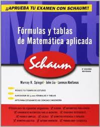 FORMULAS Y TABLAS DE MATEMATICA APLICADA