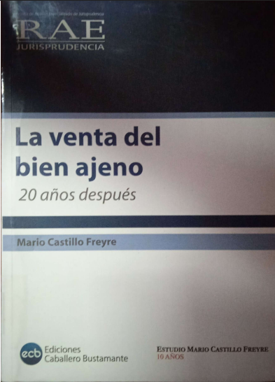 LA VENTA DEL BIEN AJENO, 20 AÑOS DESPUES