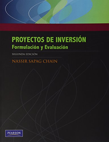 PROYECTOS DE INVERSION, FORMULACION Y EVALUACION