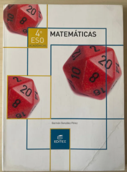 MATEMATICAS 4° ESO ACADEMICAS