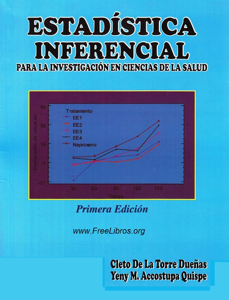 ESTADISTICA INFERENCIAL PARA LA INVESTIGACION EN CIENCIAS DE LA SALUD