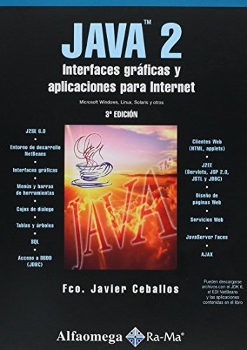 JAVA 2 INTERFACES GRAFICAS Y APLICACIONES PARA INTERNET