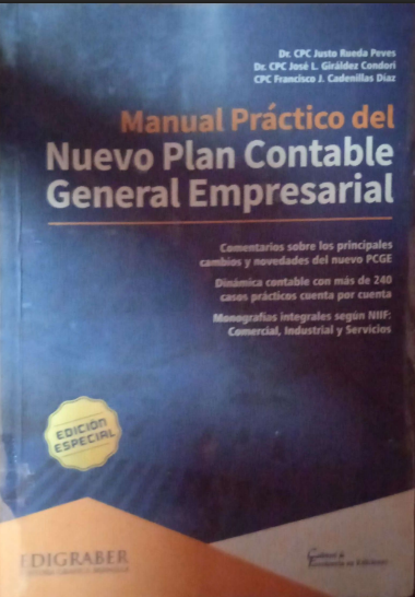 MANUAL PRÁCTICO DEL NUEVO PLAN CONTABLE GENERAL EMPRESARIAL